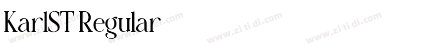KarlST Regular字体转换